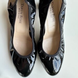 Black Patent Leather Taryn Rose Pumps, size 7